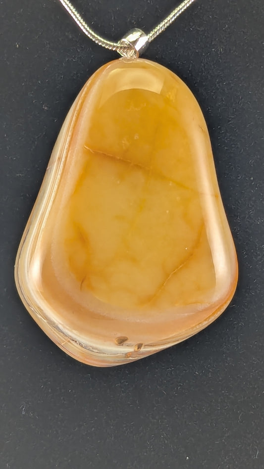 Bahia Agate Pendant