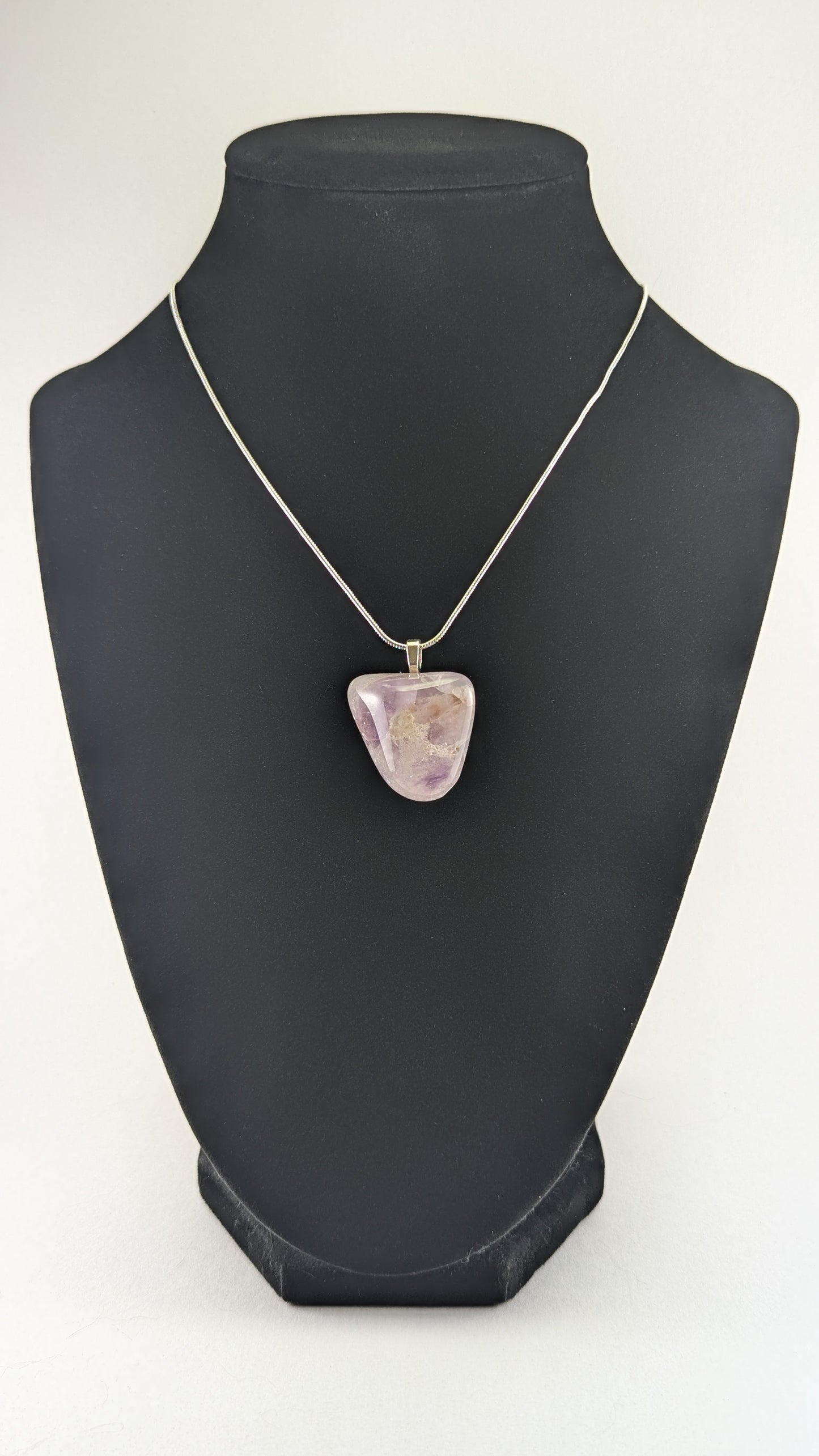 Tumbled Amethyst Pendant