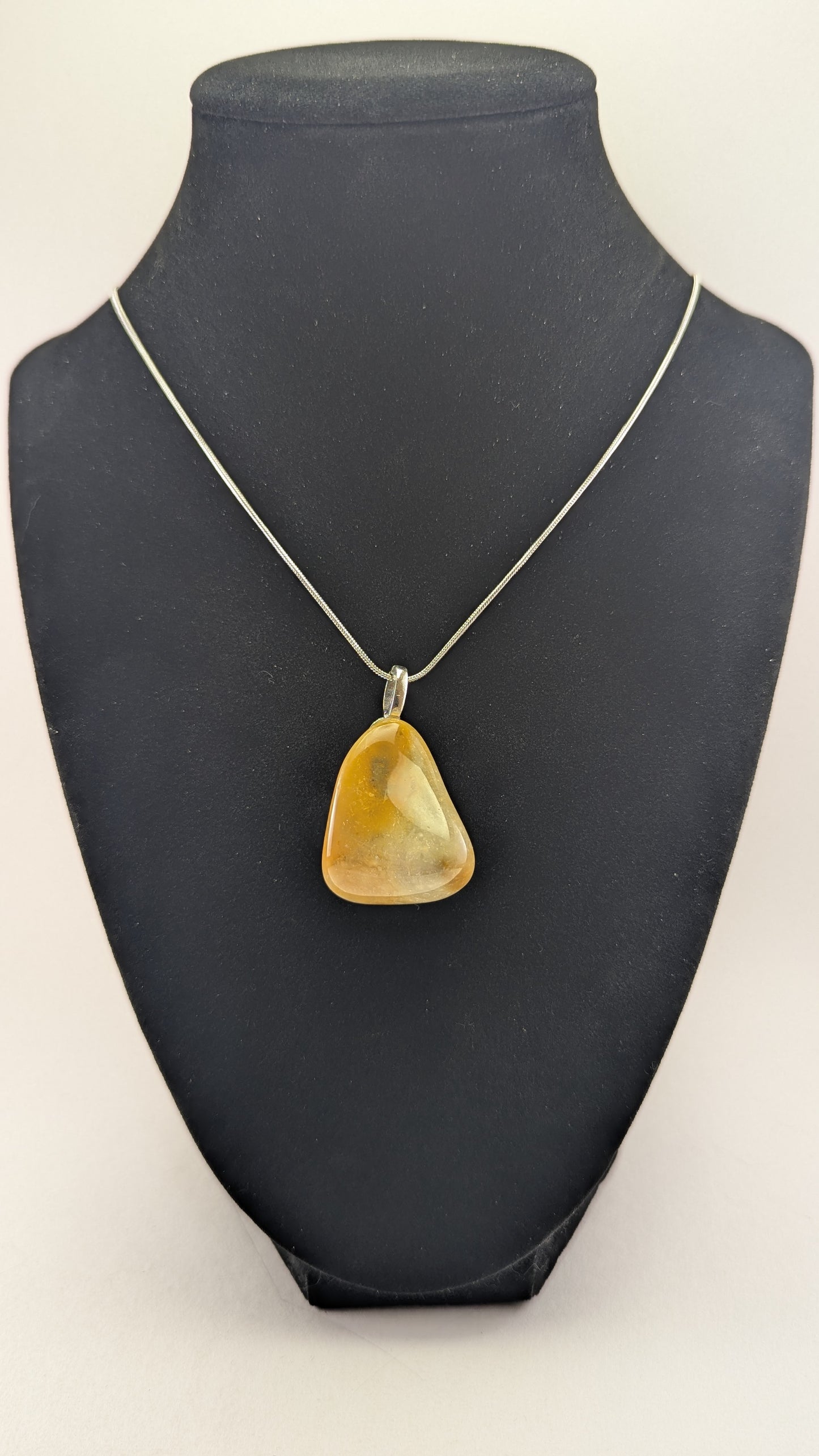 Yellow Jasper Pendant