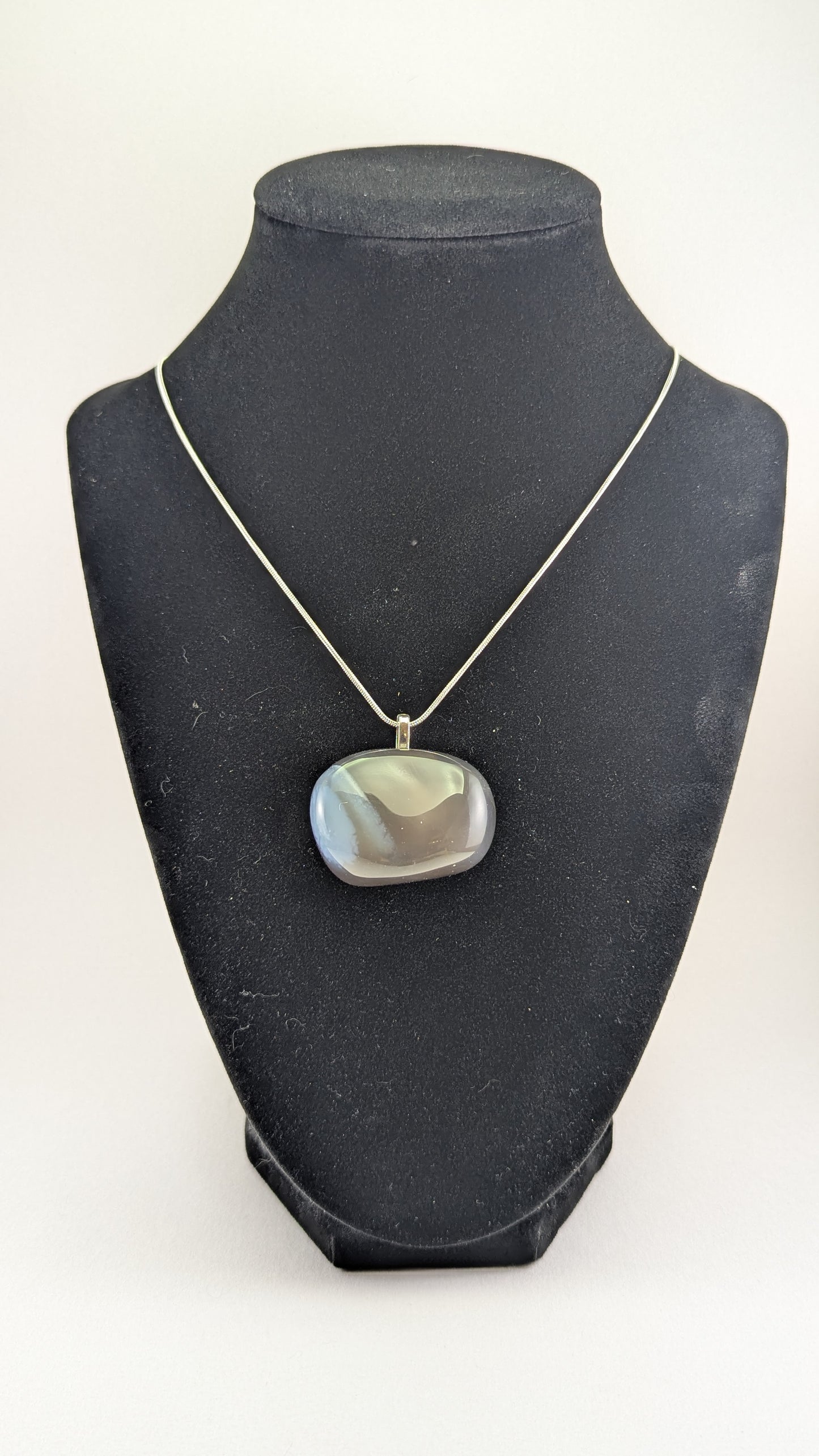 Smoky Chalcedony Pendant