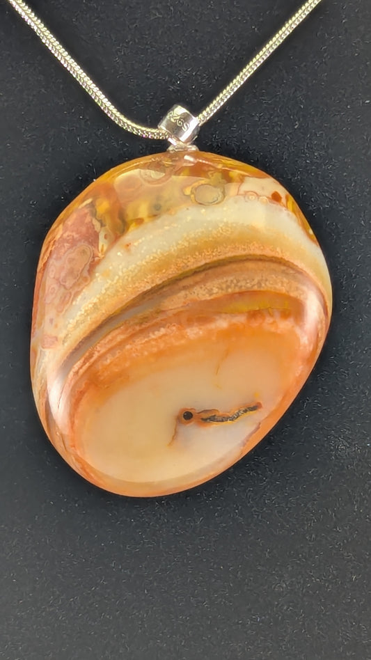 Bahia Agate Pendant
