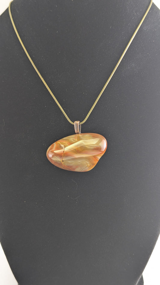 Bahia Agate Pendant