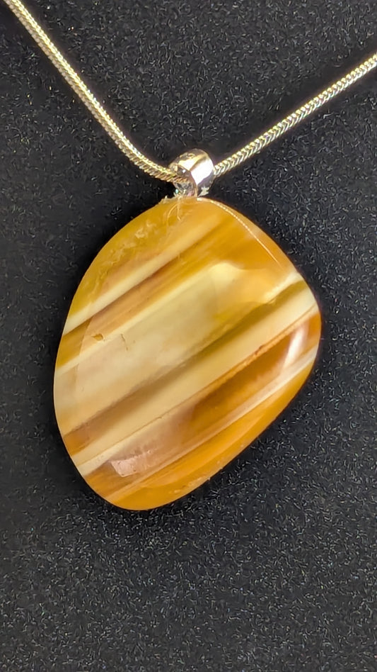 Bahia Agate Pendant