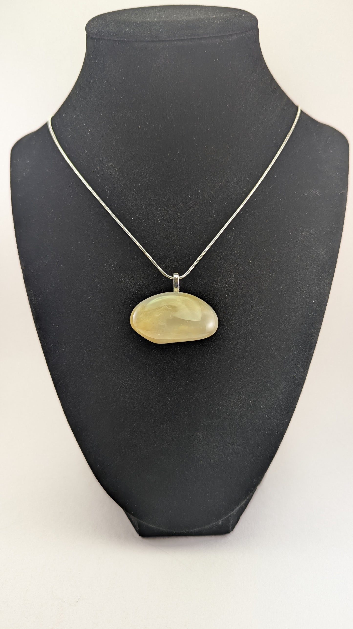 Milky Agate Pendant