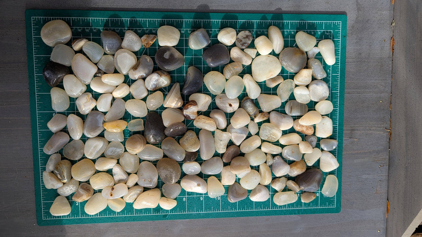 Botswana Agate Tumbling Mix - One Pound