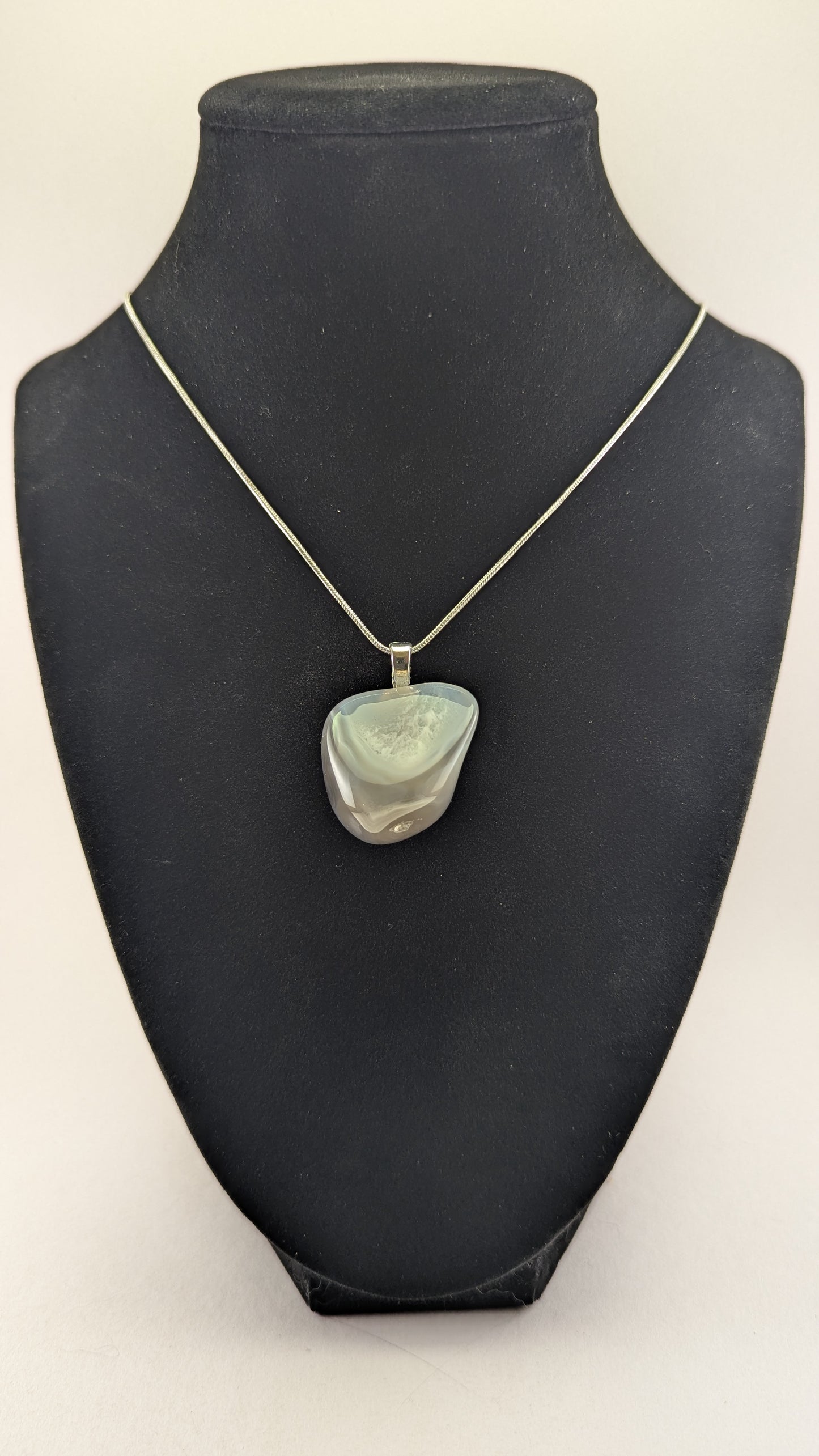Silicified Agate Pendant