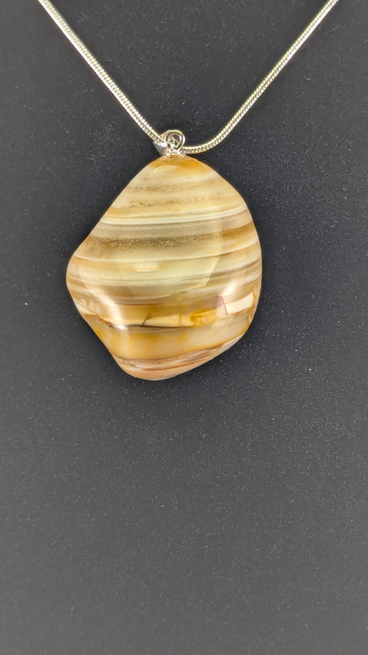 Bahia Agate Pendant