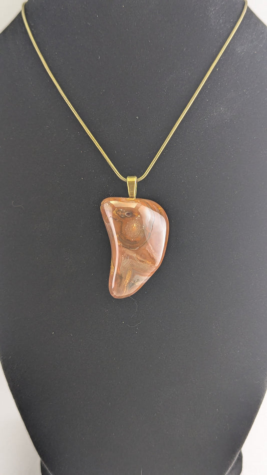 Bahia Agate Pendant