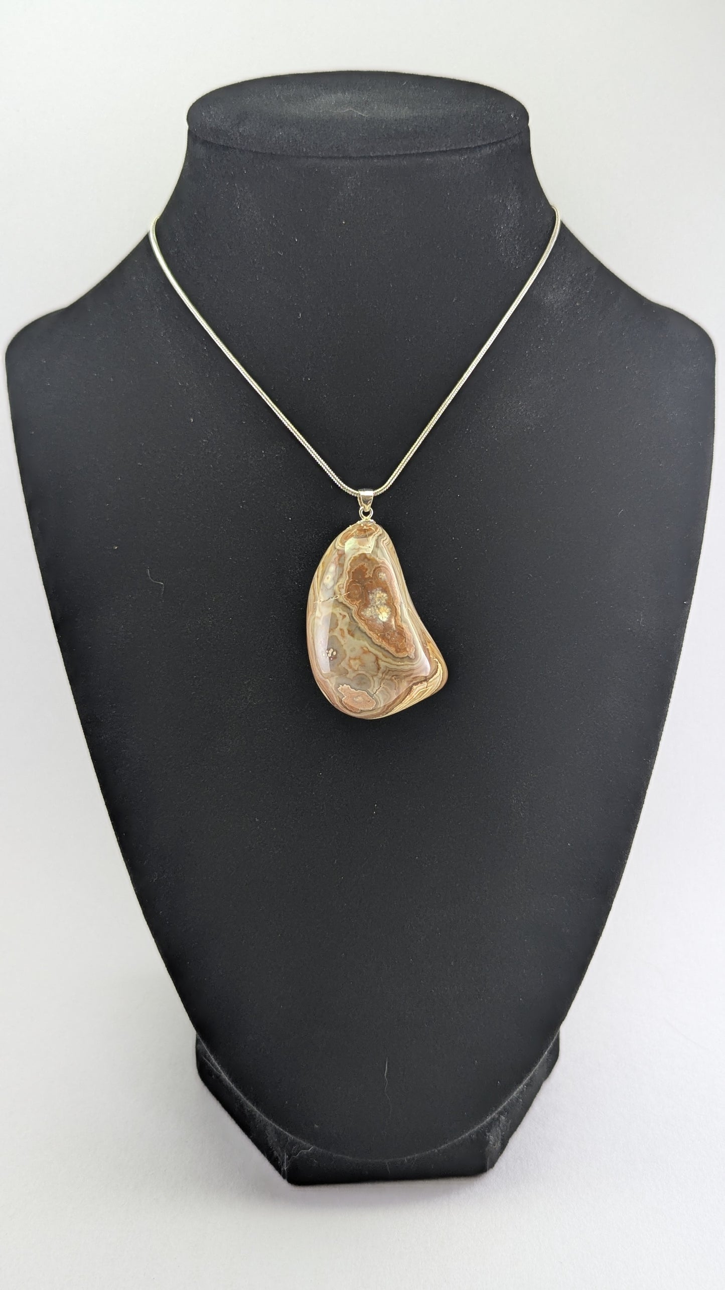 Bahia Agate Pendant