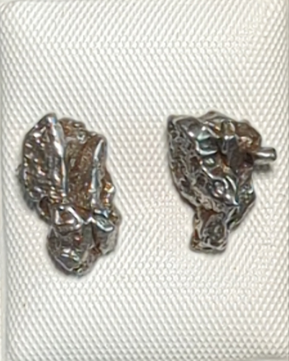 Campo del Cielo Meteorite Earrings