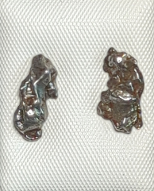 Campo del Cielo Meteorite Earrings