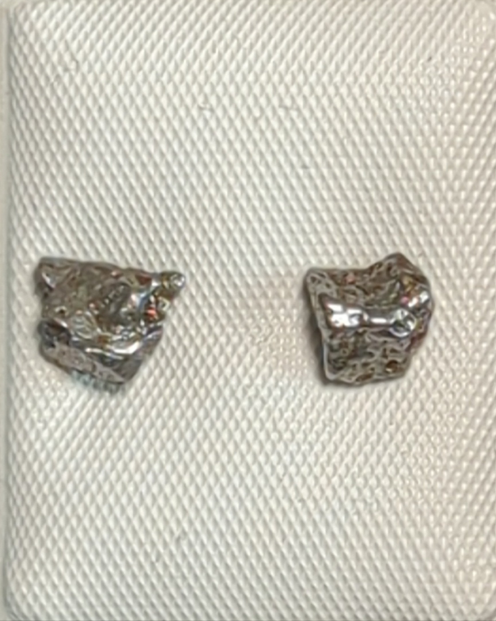 Campo del Cielo Meteorite Earrings