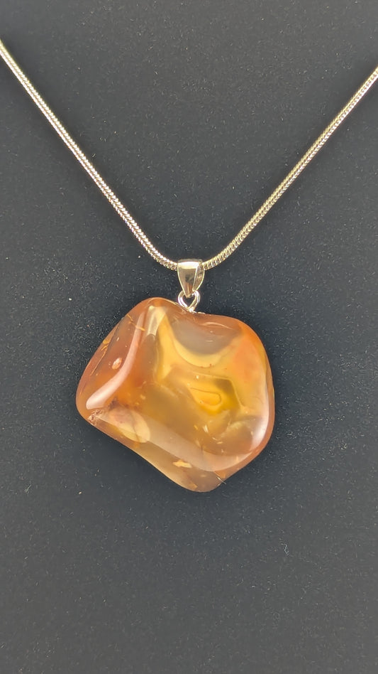 Carnelian Agate Pendant