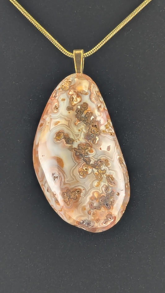 Moss Agate Pendant