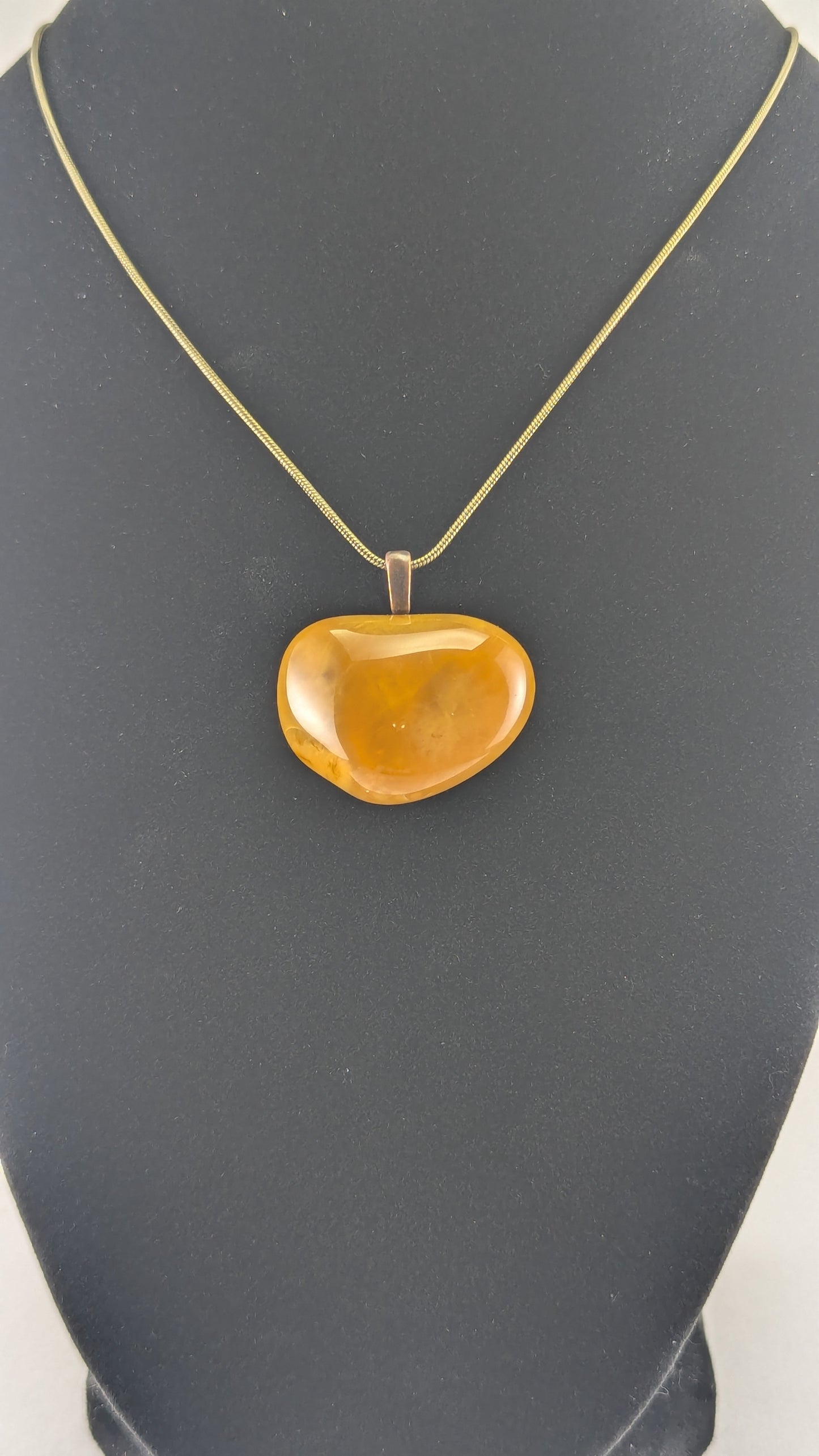 Yellow Jasper Pendant