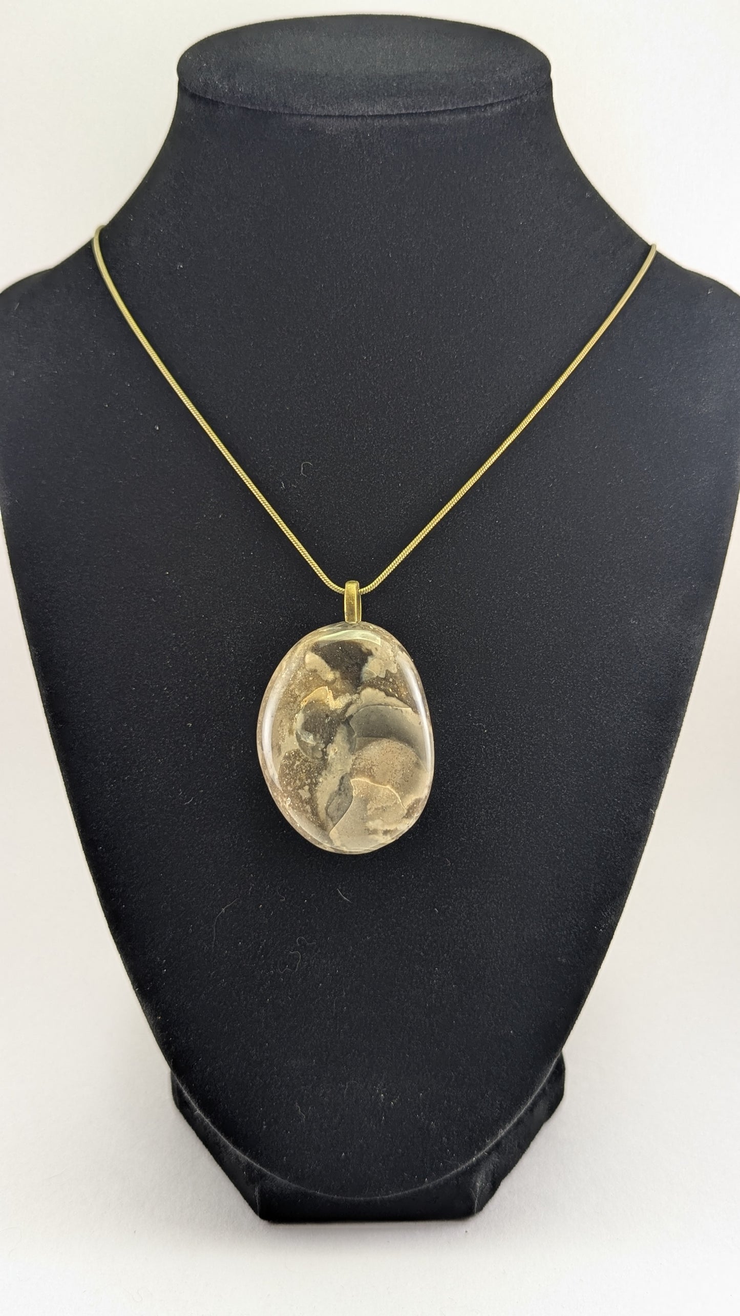 Chert Oval Pendant