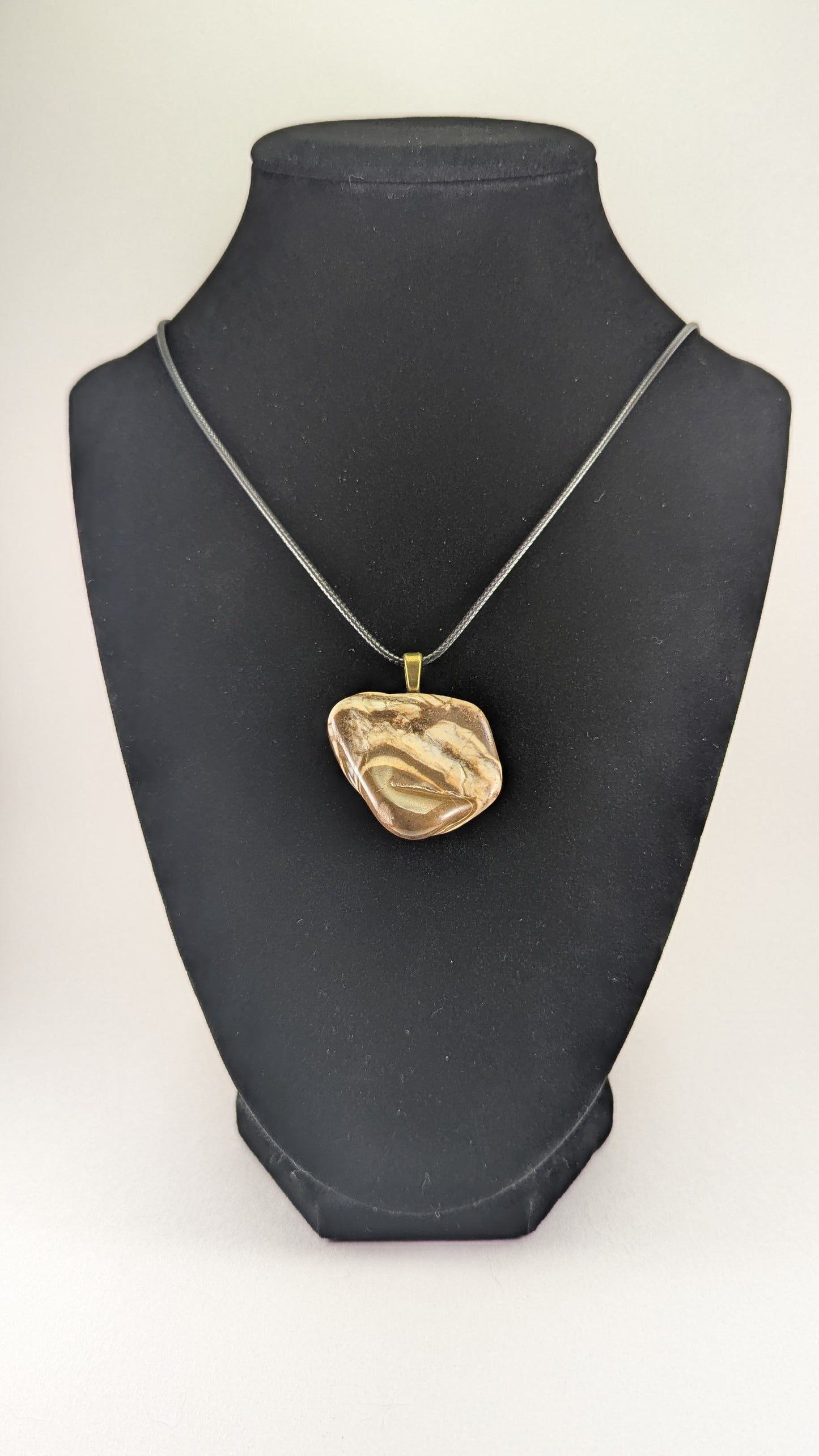 Zebra Jasper Pendant