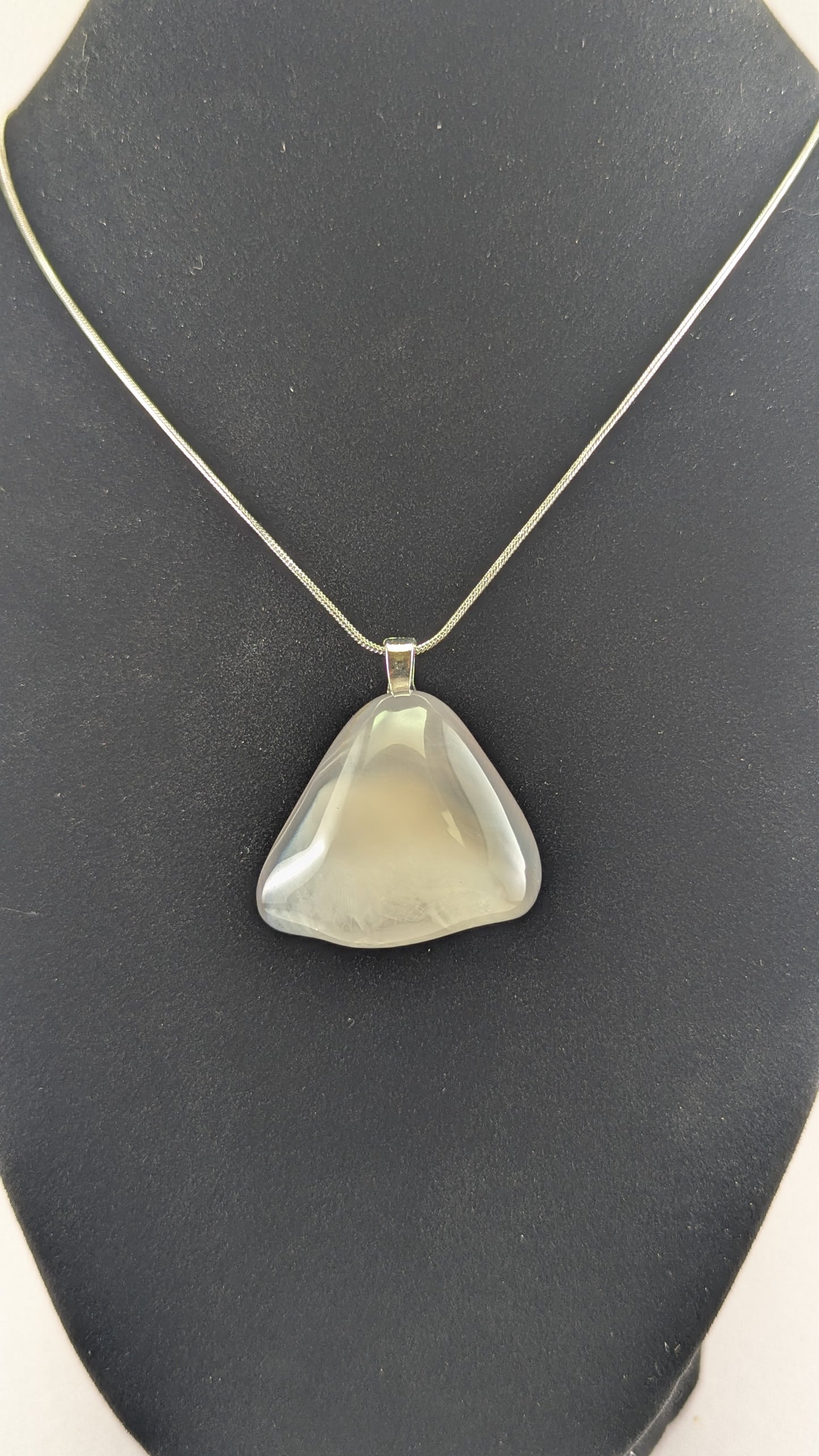 Silicified Agate Pendant