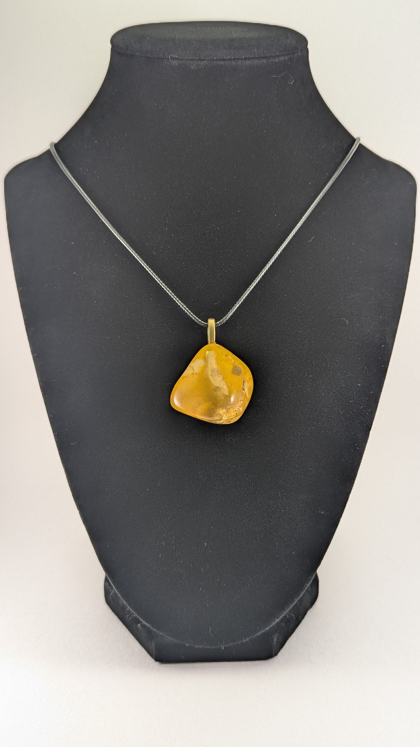 Yellow Jasper Pendant
