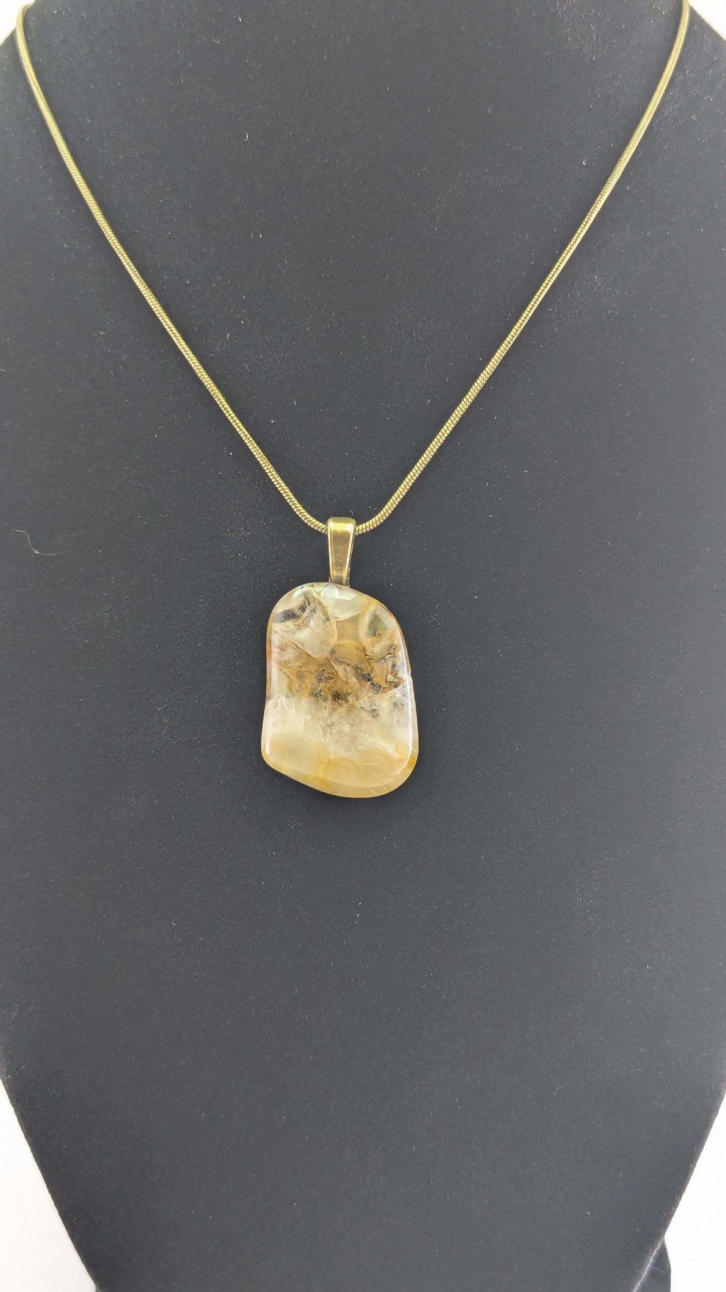 Mossy Agate Pendant