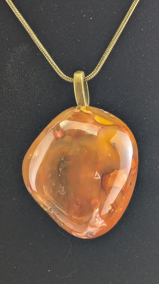Bahia Agate Pendant