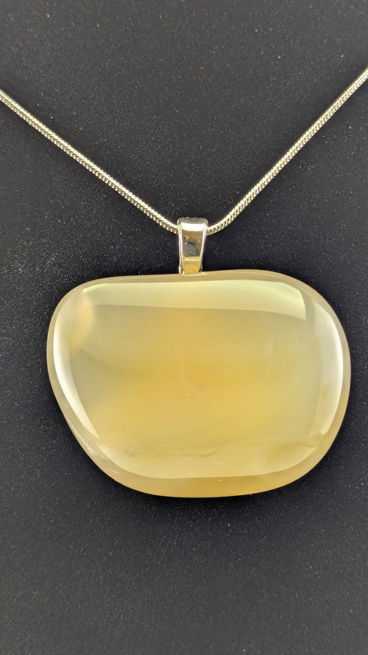 Cloudy Quartz Pendant