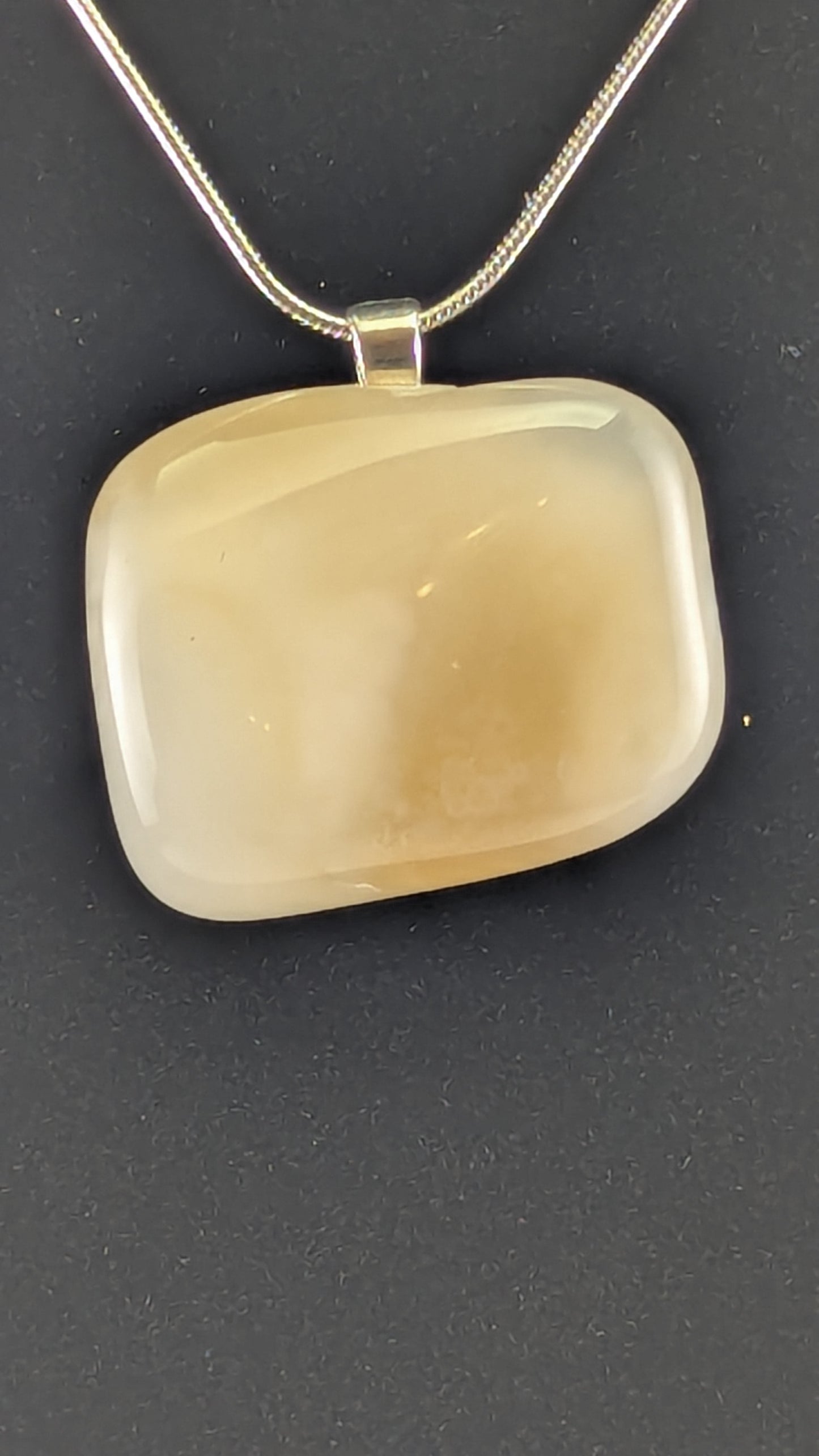 Elegant Milky Quartz Pendant