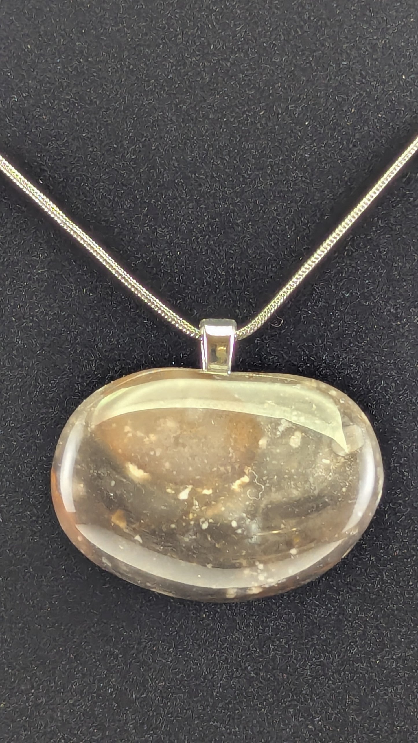 Grey Chert Pendant