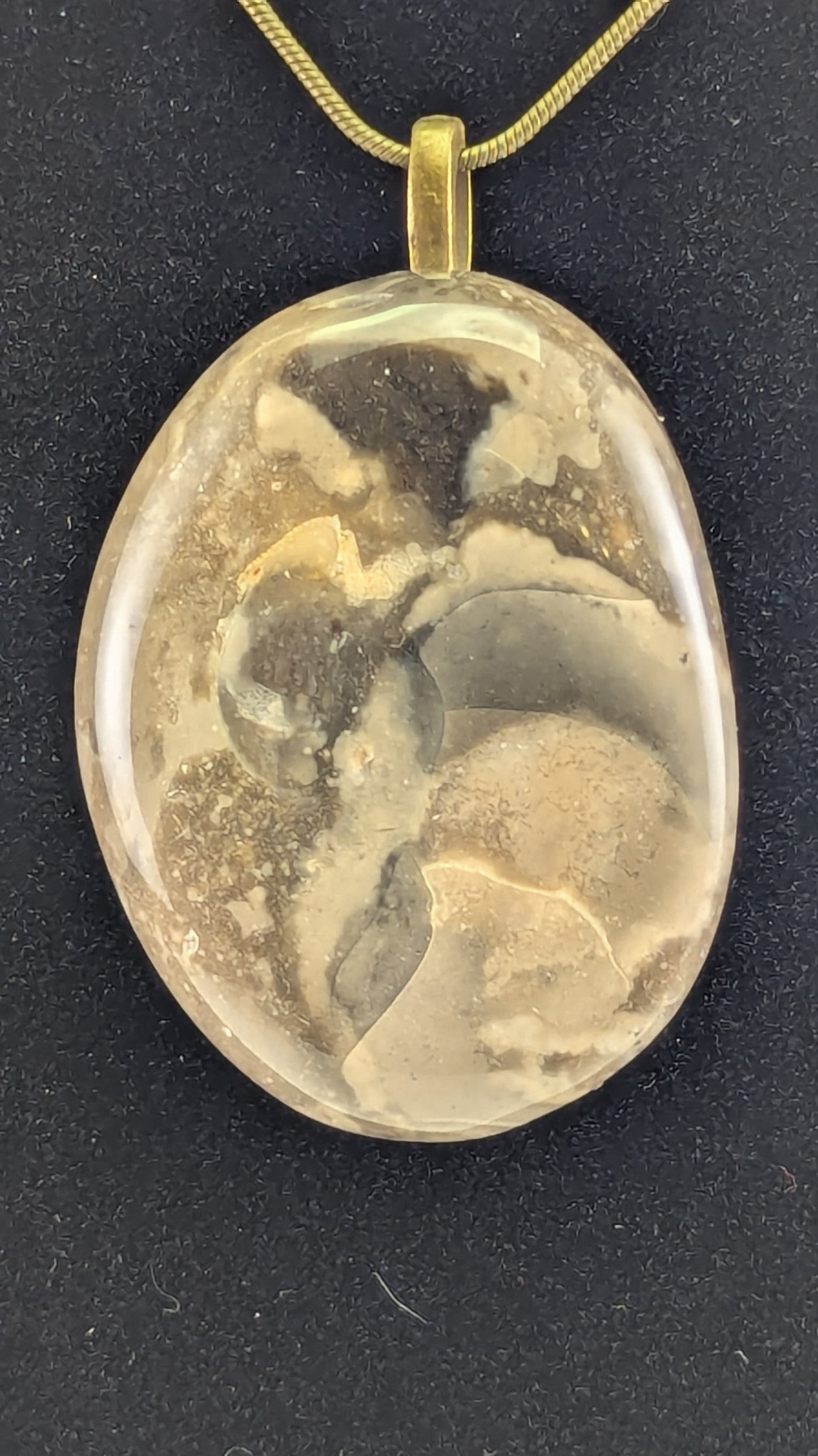 Chert Oval Pendant