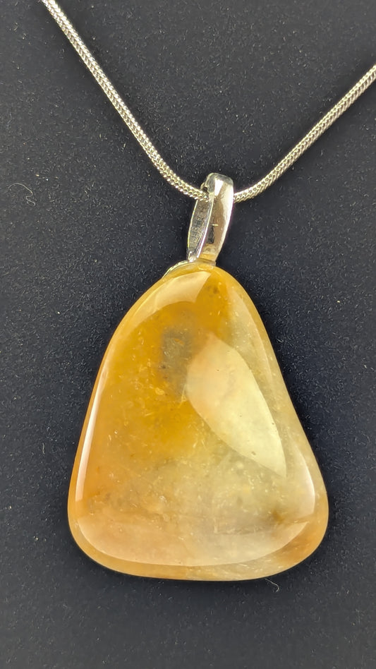 Yellow Jasper Pendant