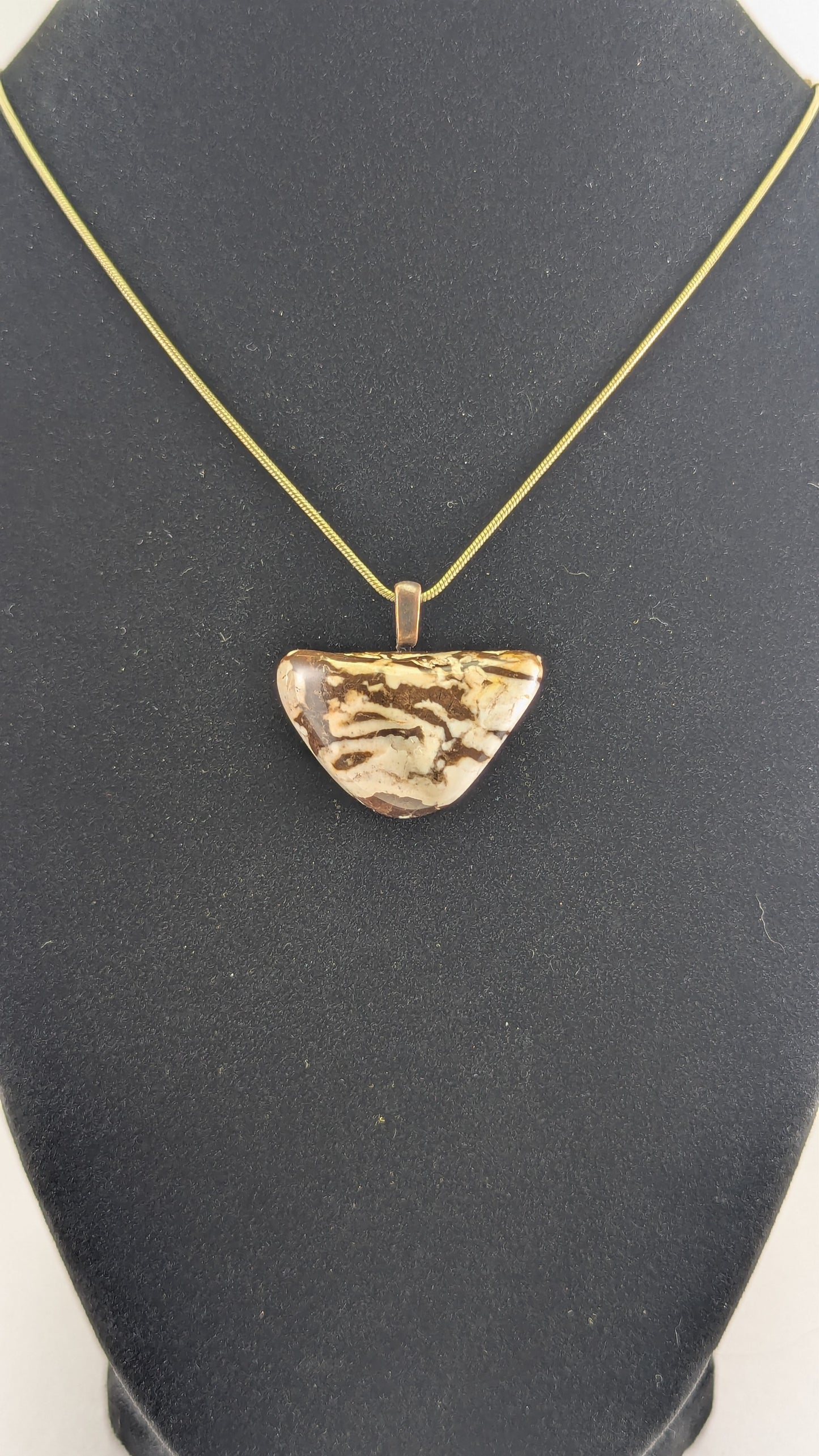 Zebra Jasper Pendant