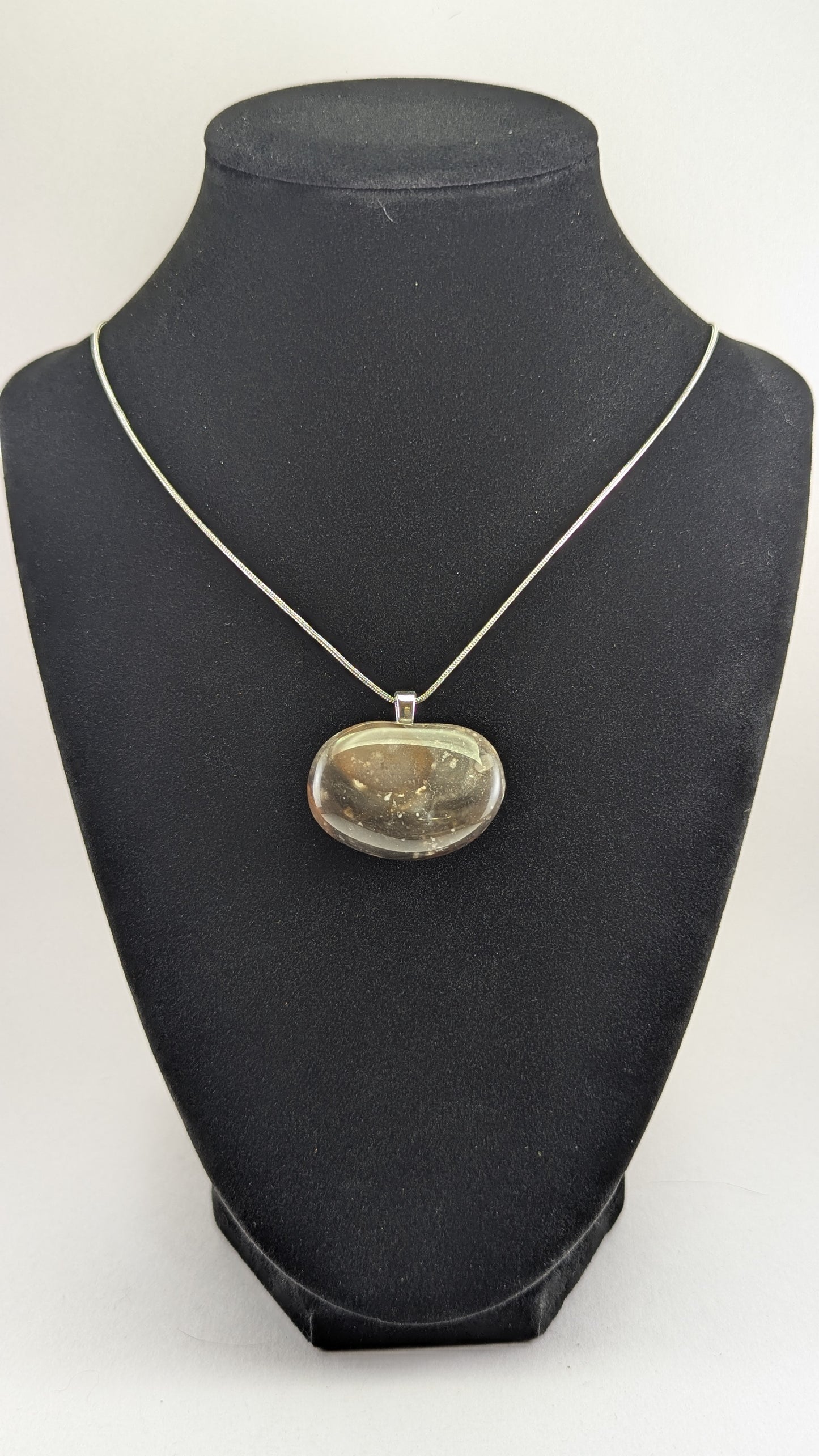 Grey Chert Pendant