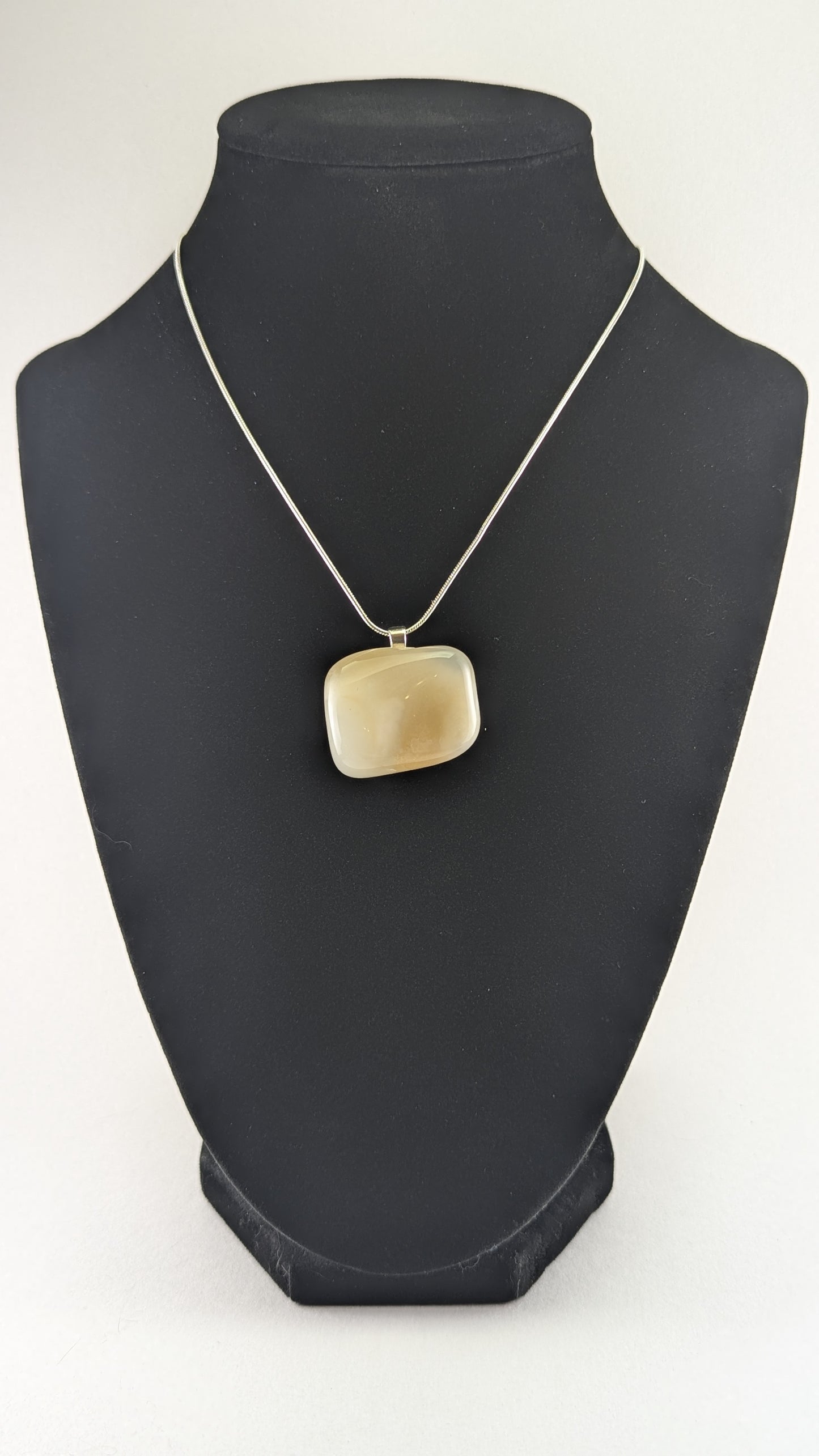 Elegant Milky Quartz Pendant