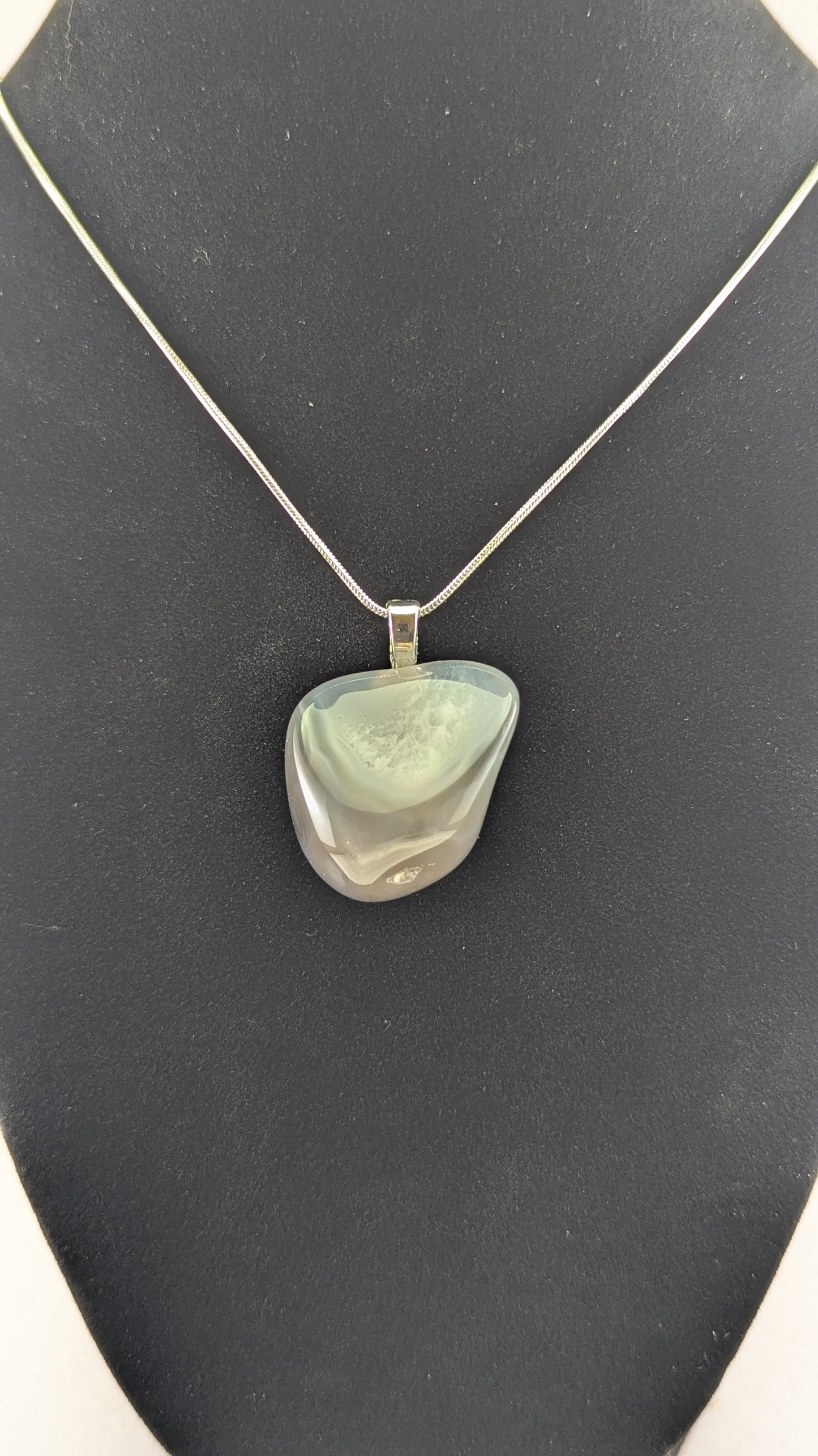 Silicified Agate Pendant