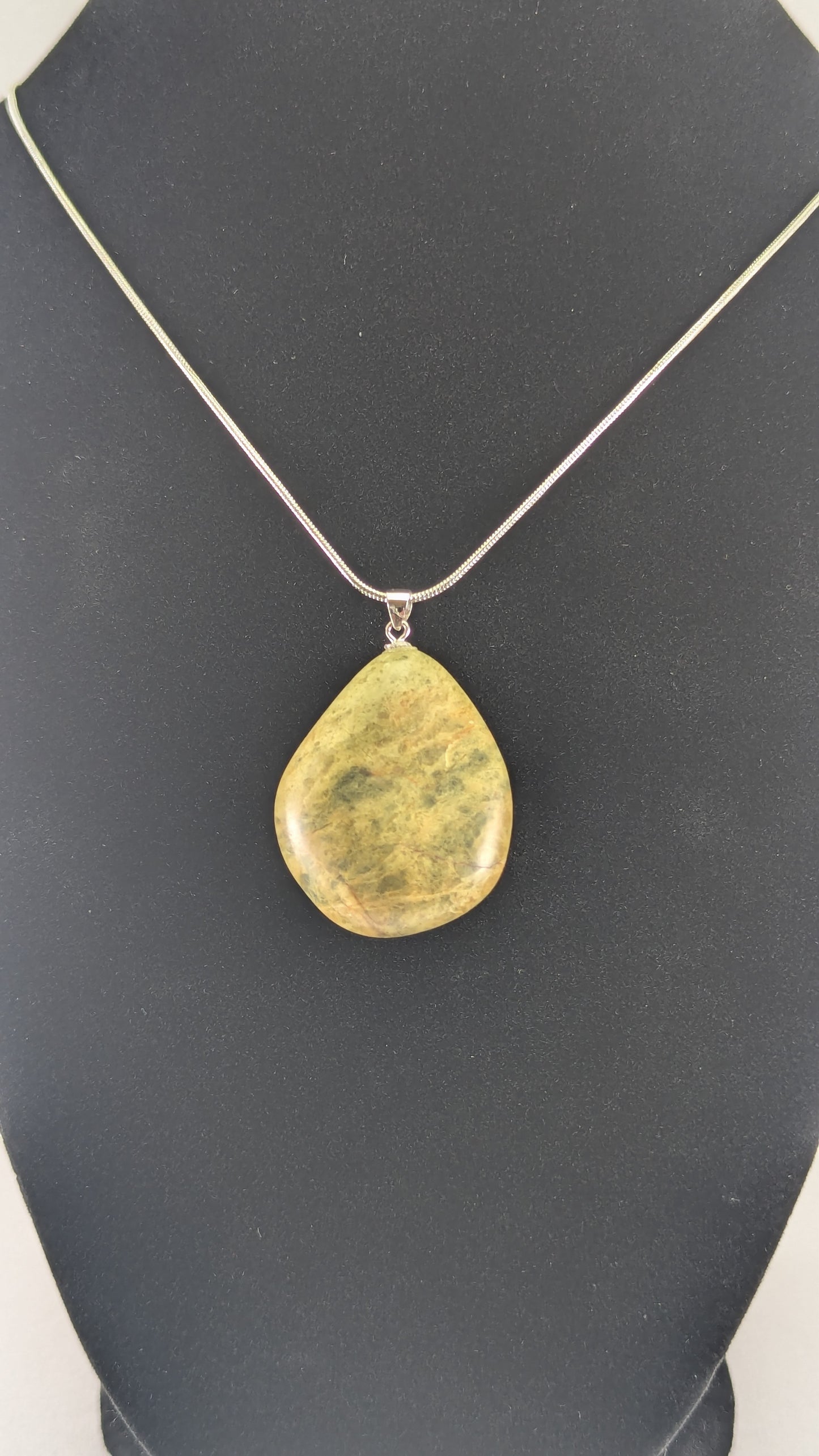 Olive Opal Pendant