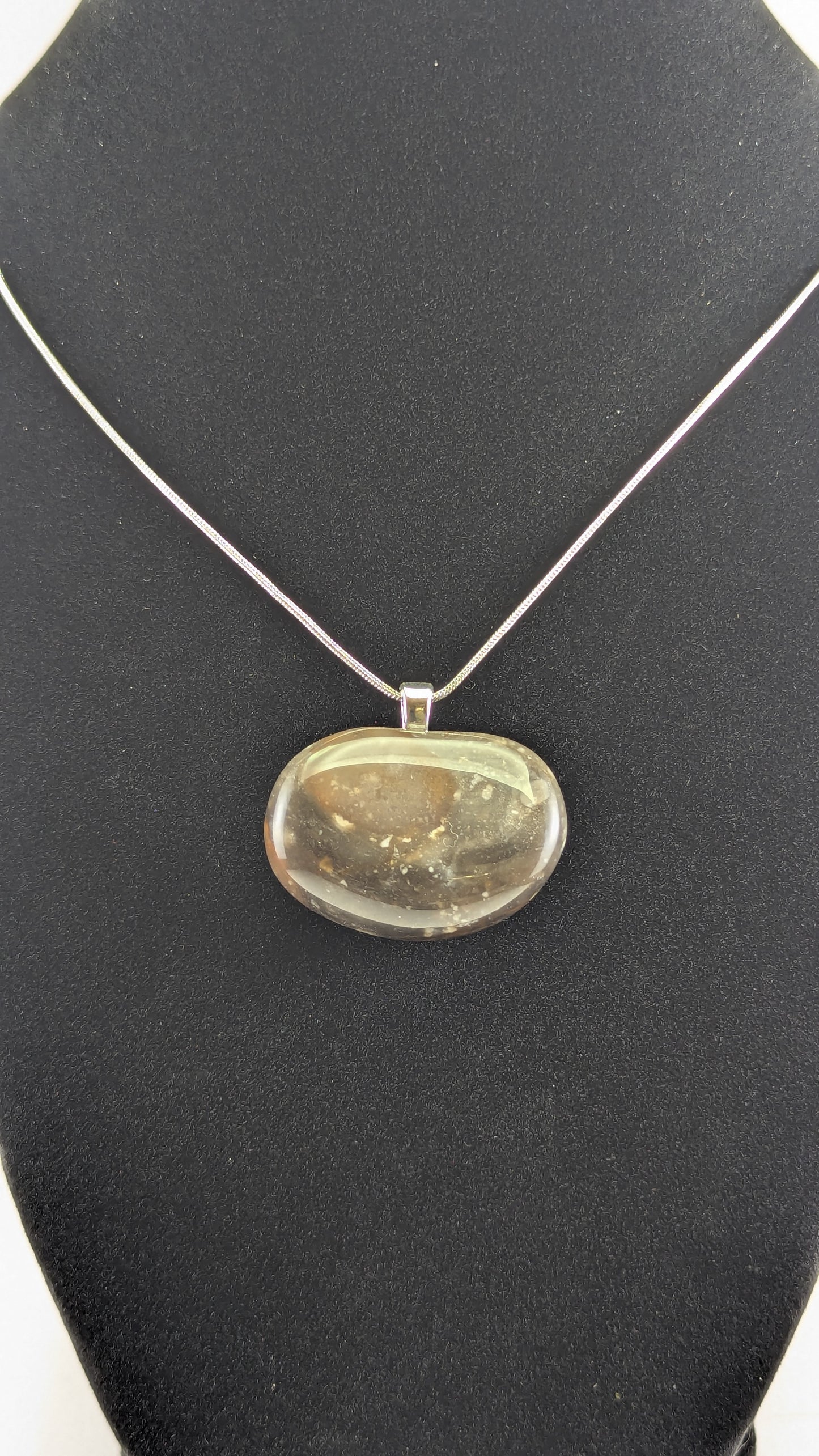 Grey Chert Pendant