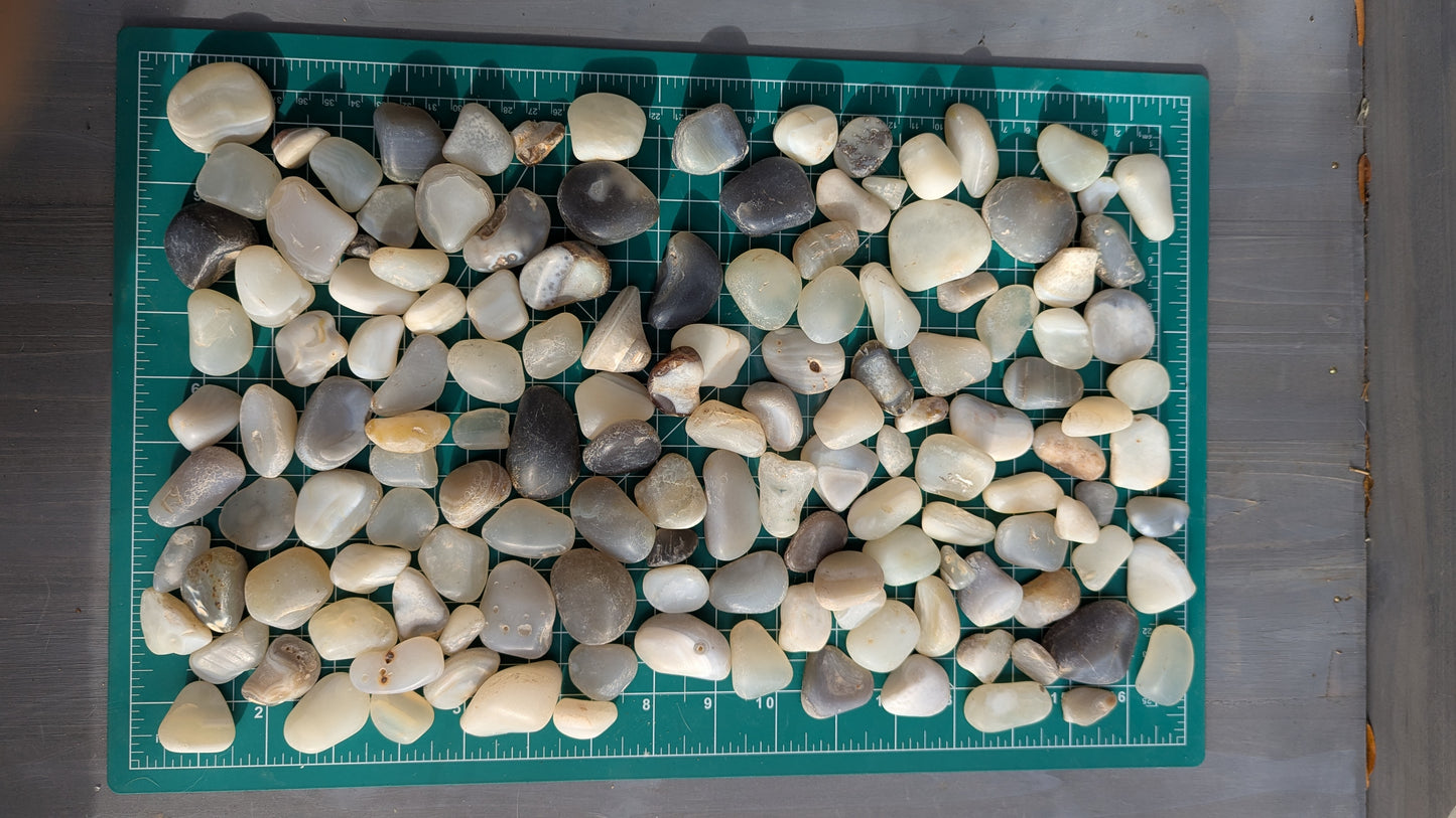 Botswana Agate Tumbling Mix - One Pound