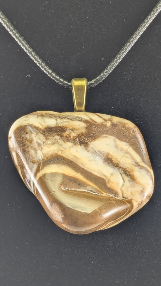 Zebra Jasper Pendant