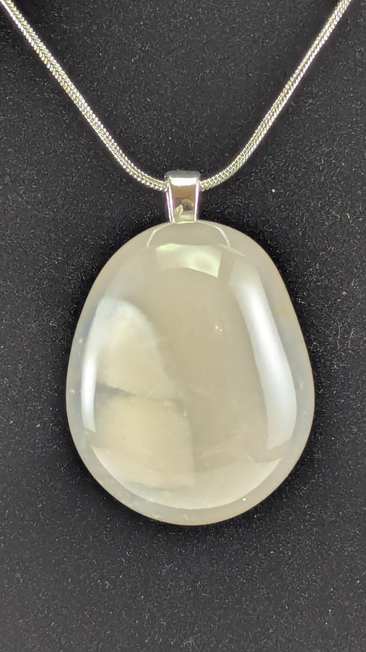 Smoky Chalcedony Pendant