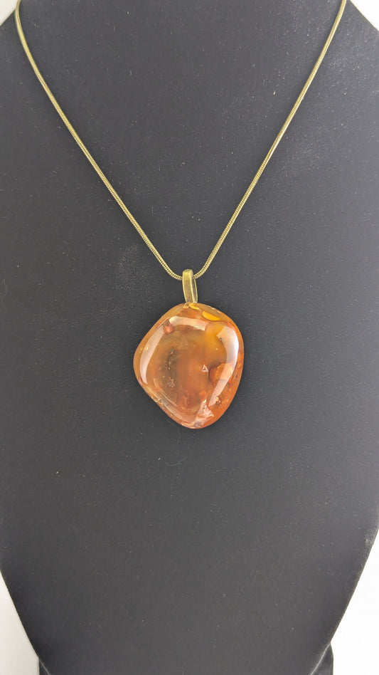 Bahia Agate Pendant