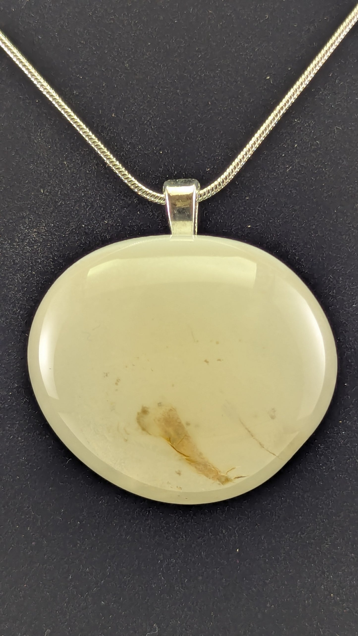 Milky Agate Pendant