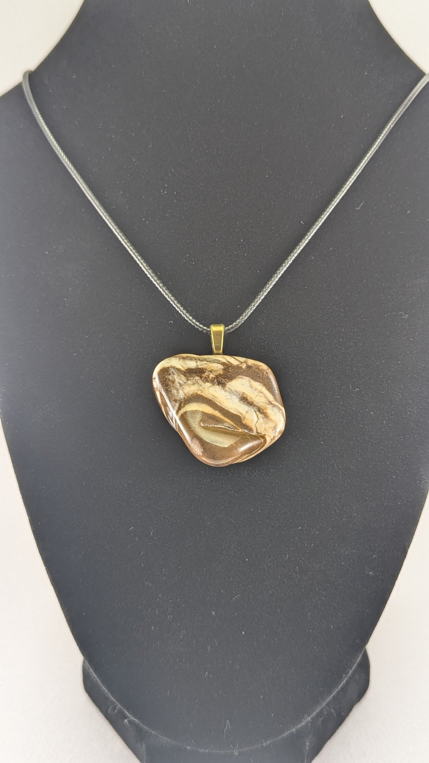 Zebra Jasper Pendant