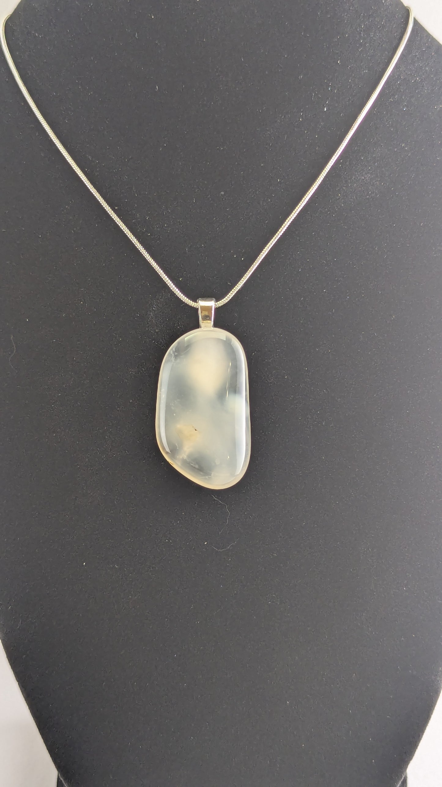 Cloudy Quartz Pendant