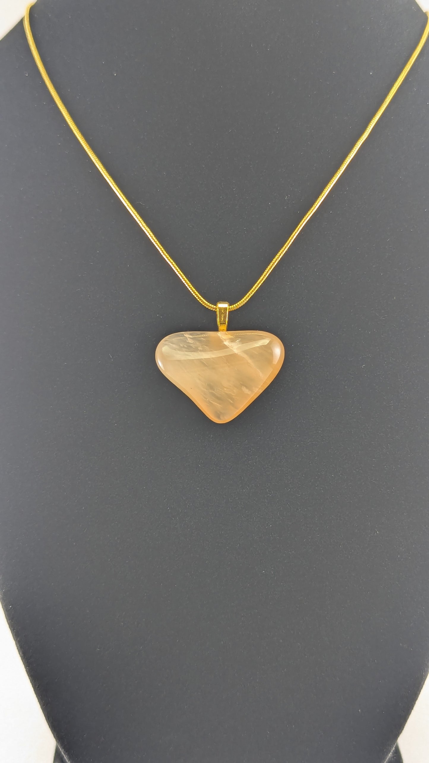 Rose Quartz Tripoint Pendant