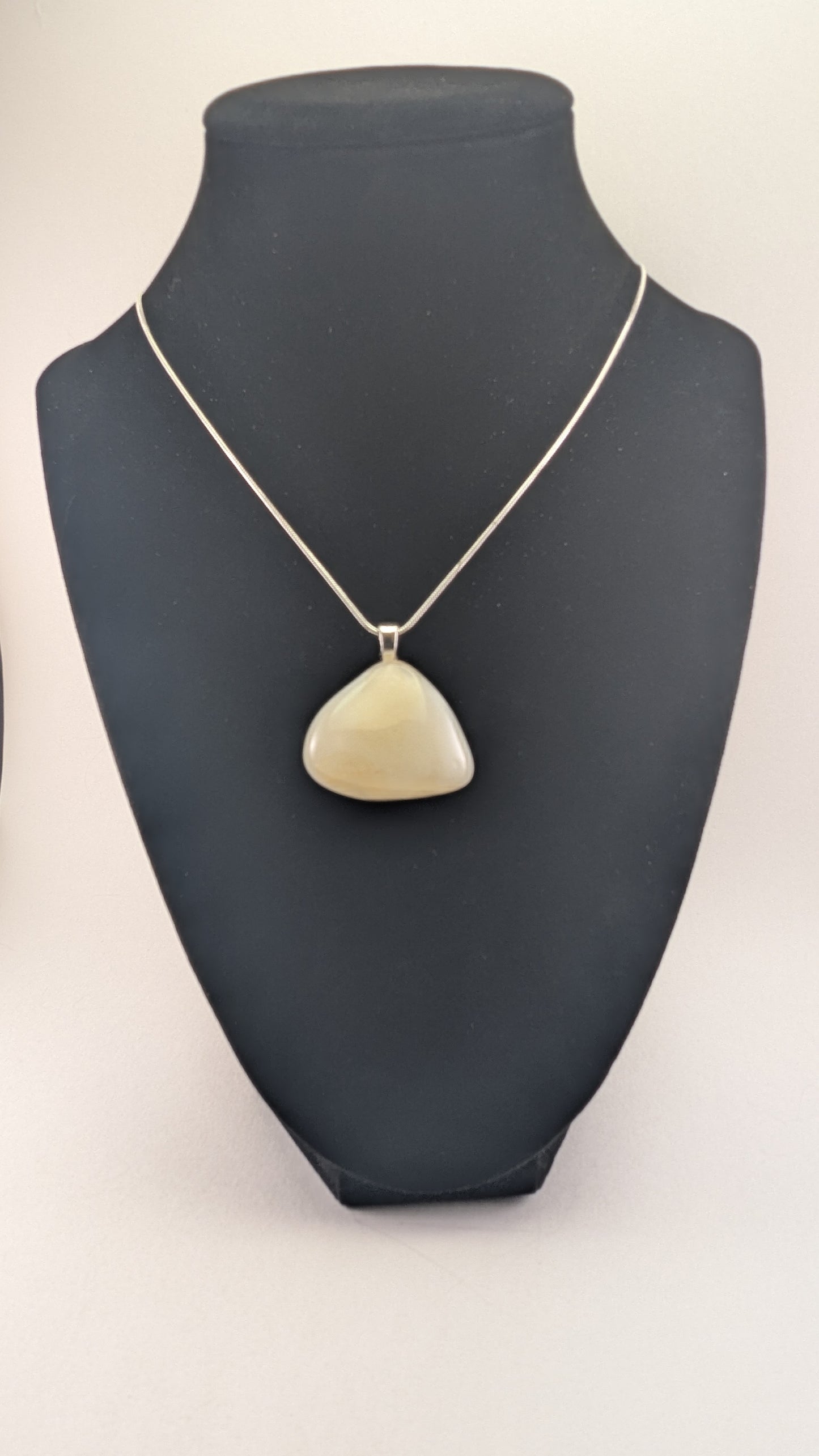 Milky Agate Pendant