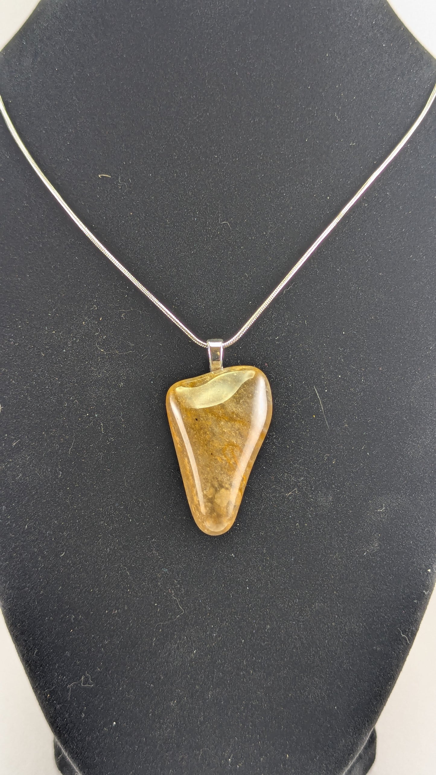 Triangular Chert Pendant