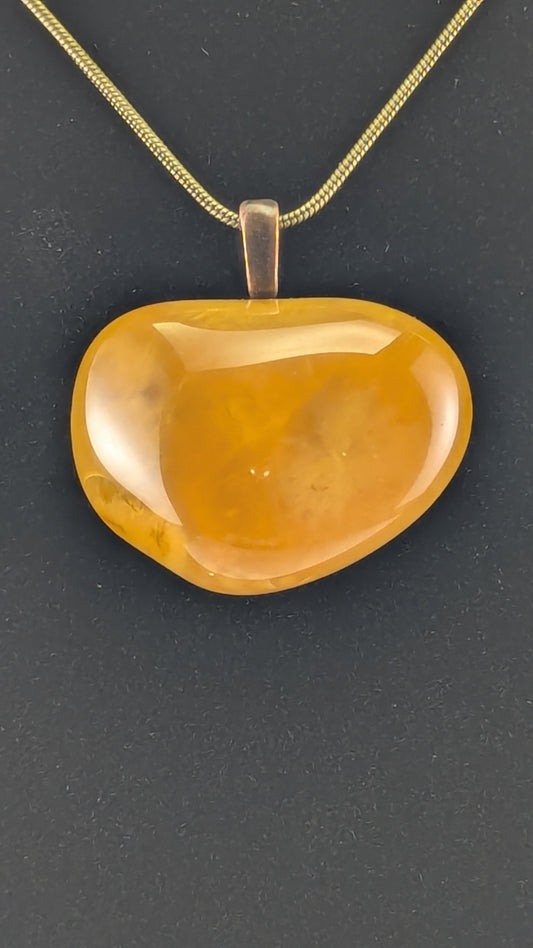 Yellow Jasper Pendant