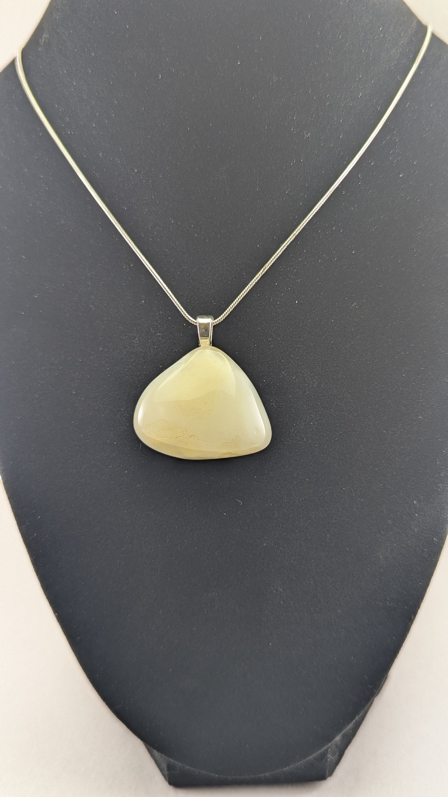 Milky Agate Pendant