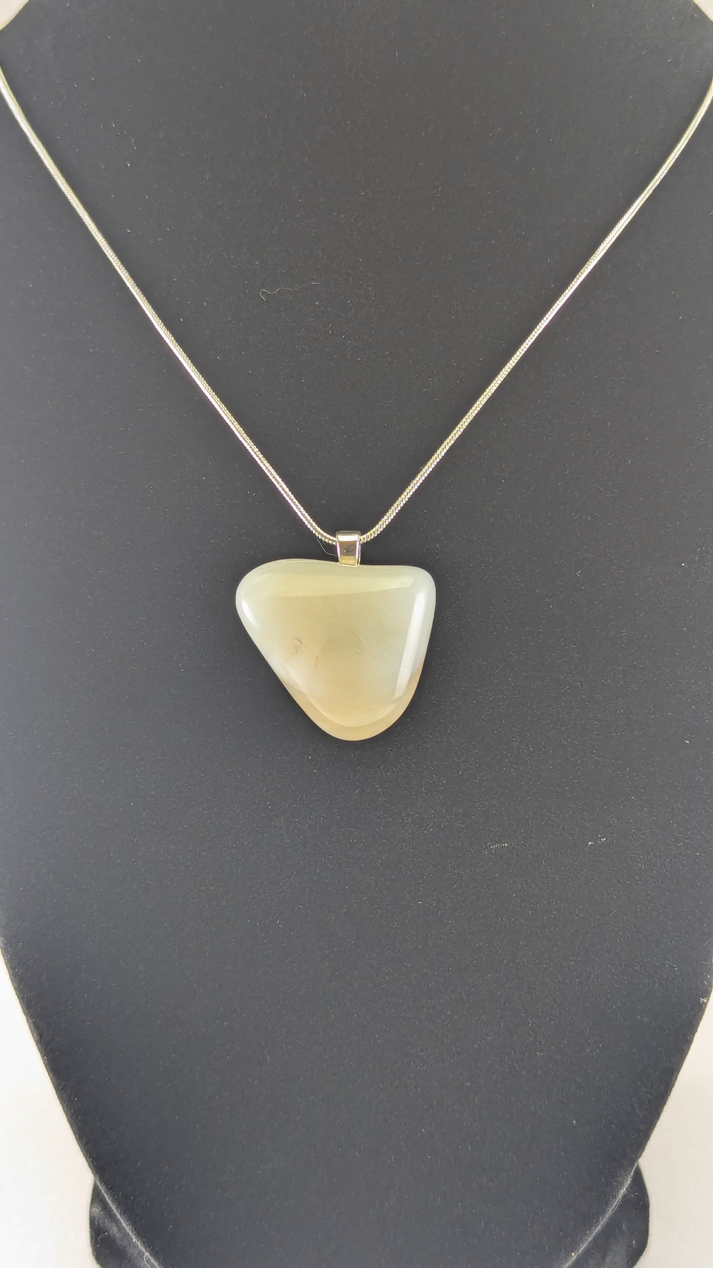 Luminous Layered Agate Pendant