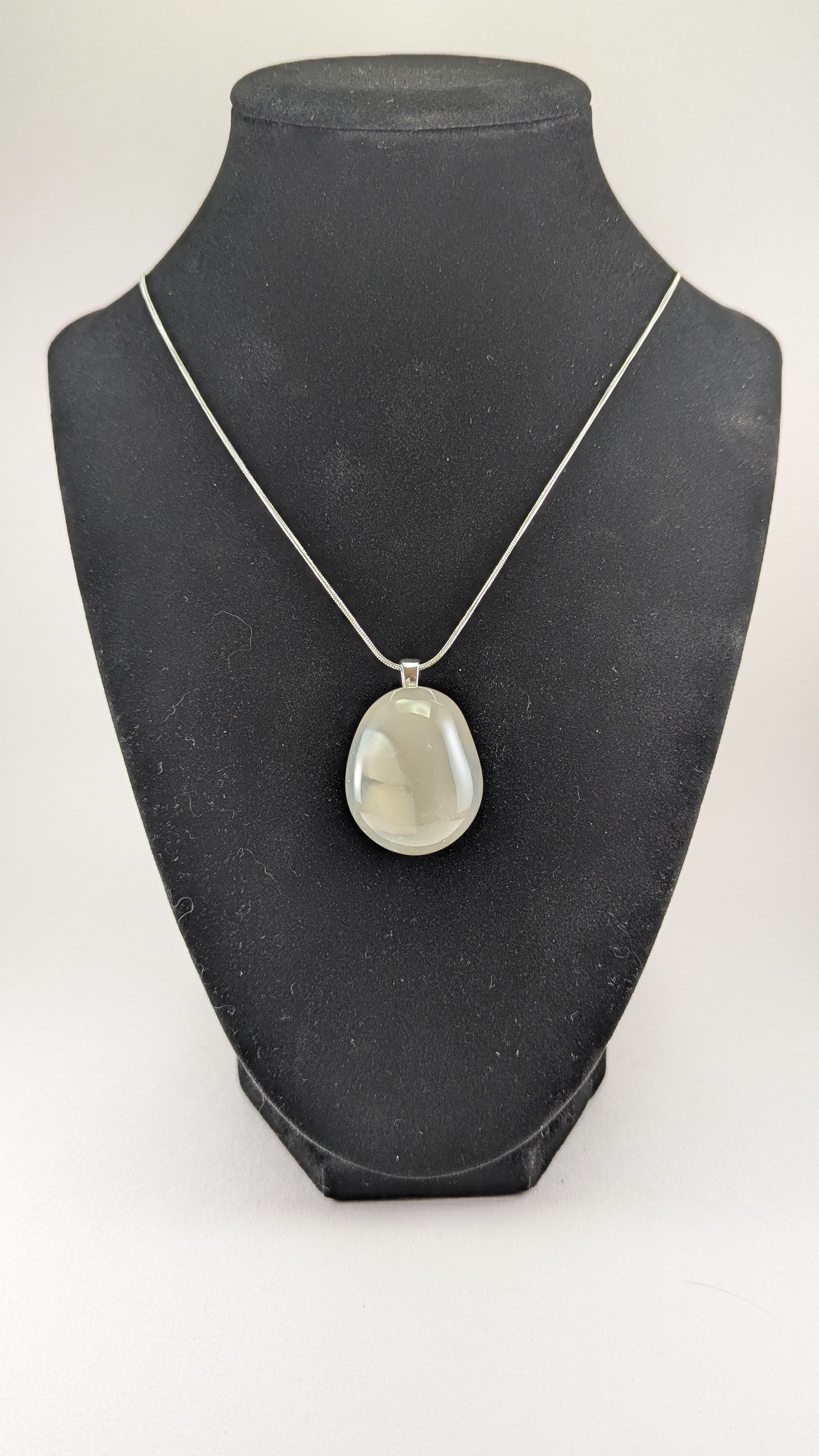 Smoky Chalcedony Pendant